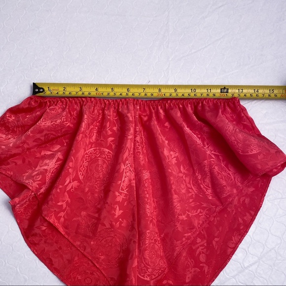 Victoria’s Secret vintage coral satin flutter panty L - Picture 6 of 9